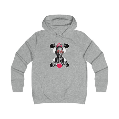 Girlie College Hoodie "silence awakens"