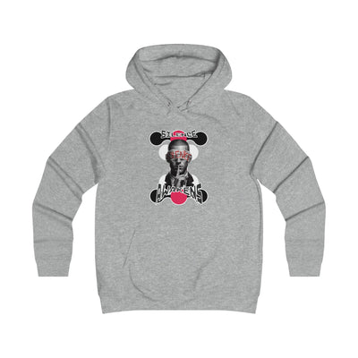 Girlie College Hoodie "silence awakens"