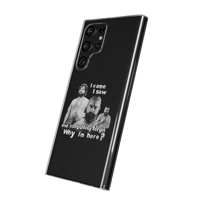 I Came, I Saw & Forgot, Alan Hangover -  Funny Phone Case  - Handyhülle -