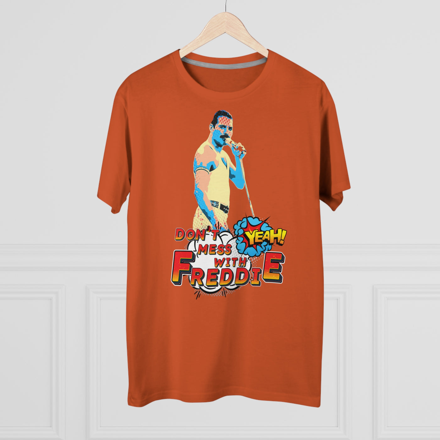 Freddy-Inspired Graphic Tee - Fun & Bold Modern Fit Shirt