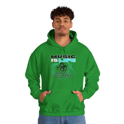 Music is Life Hoodie - Unisex Heavy Blend™ Sweatshirt