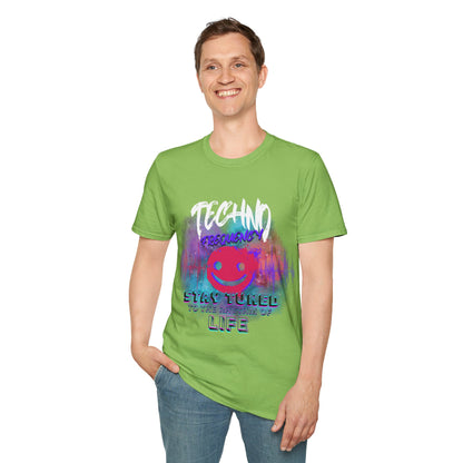 Techno Vibe Unisex T-Shirt | Stay Tuned to the Rhythum of Life