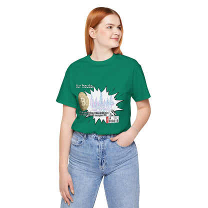 Bitcoins Dubai - Rosarote Welt - lass dich nicht verarschen T - Shirt
