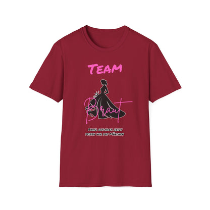 Team Bride Braut T-Shirt - Traumhochzeit