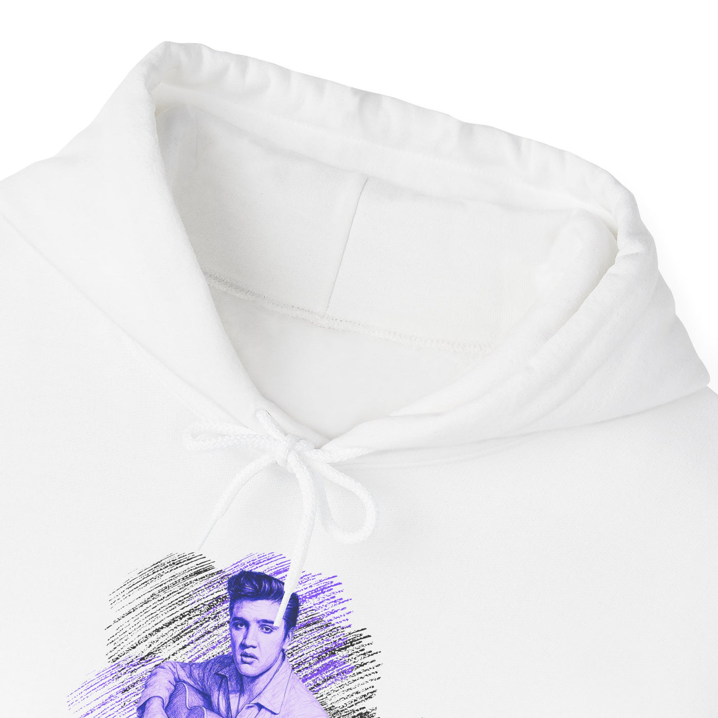 Elvis Presley Vintage-Inspired Unisex Hooded Sweatshirt