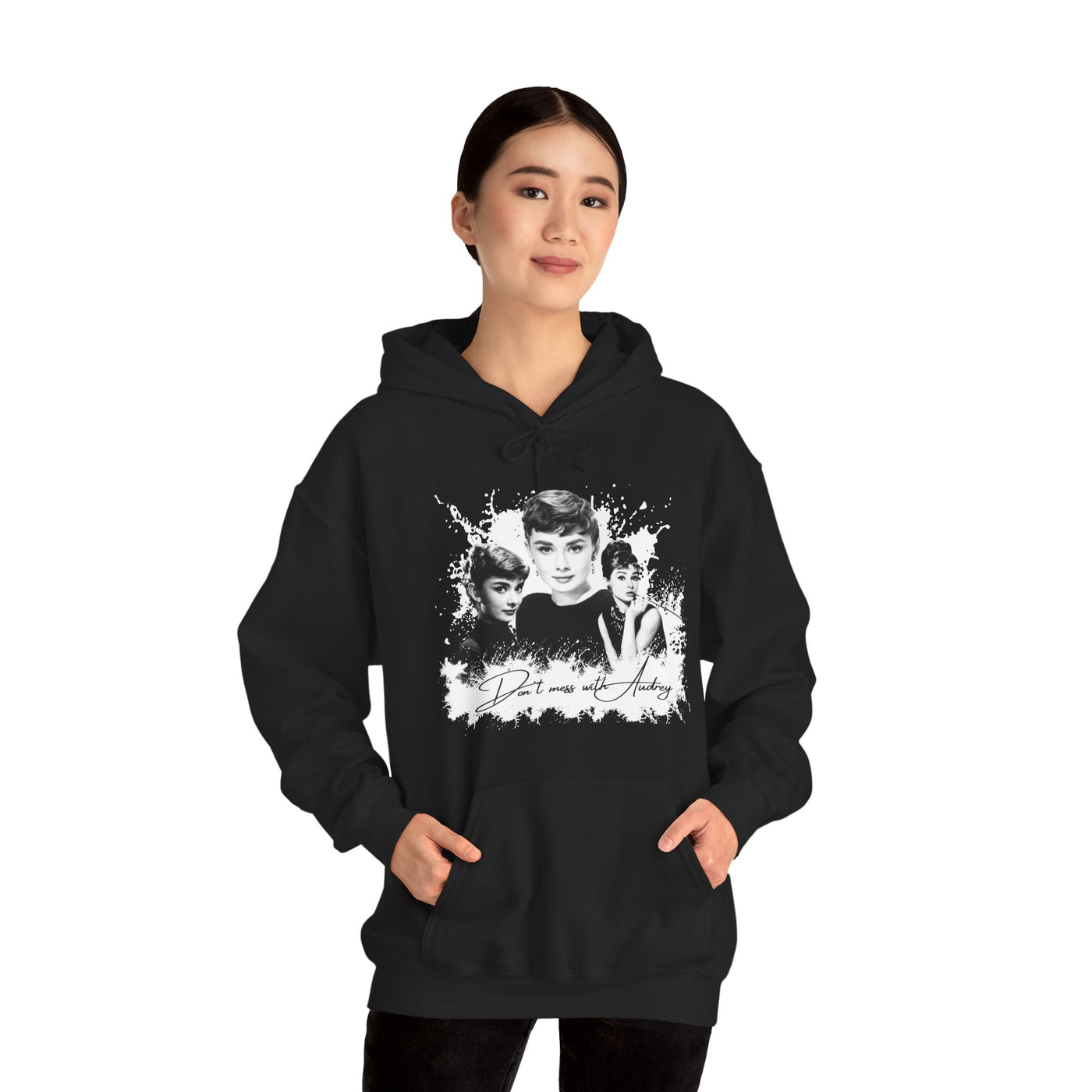 Retro Audrey Hepburn Hoodie - Classic Style