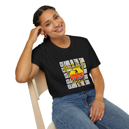 Island in the Sun Unisex Softstyle T-Shirt -Beach Vibes