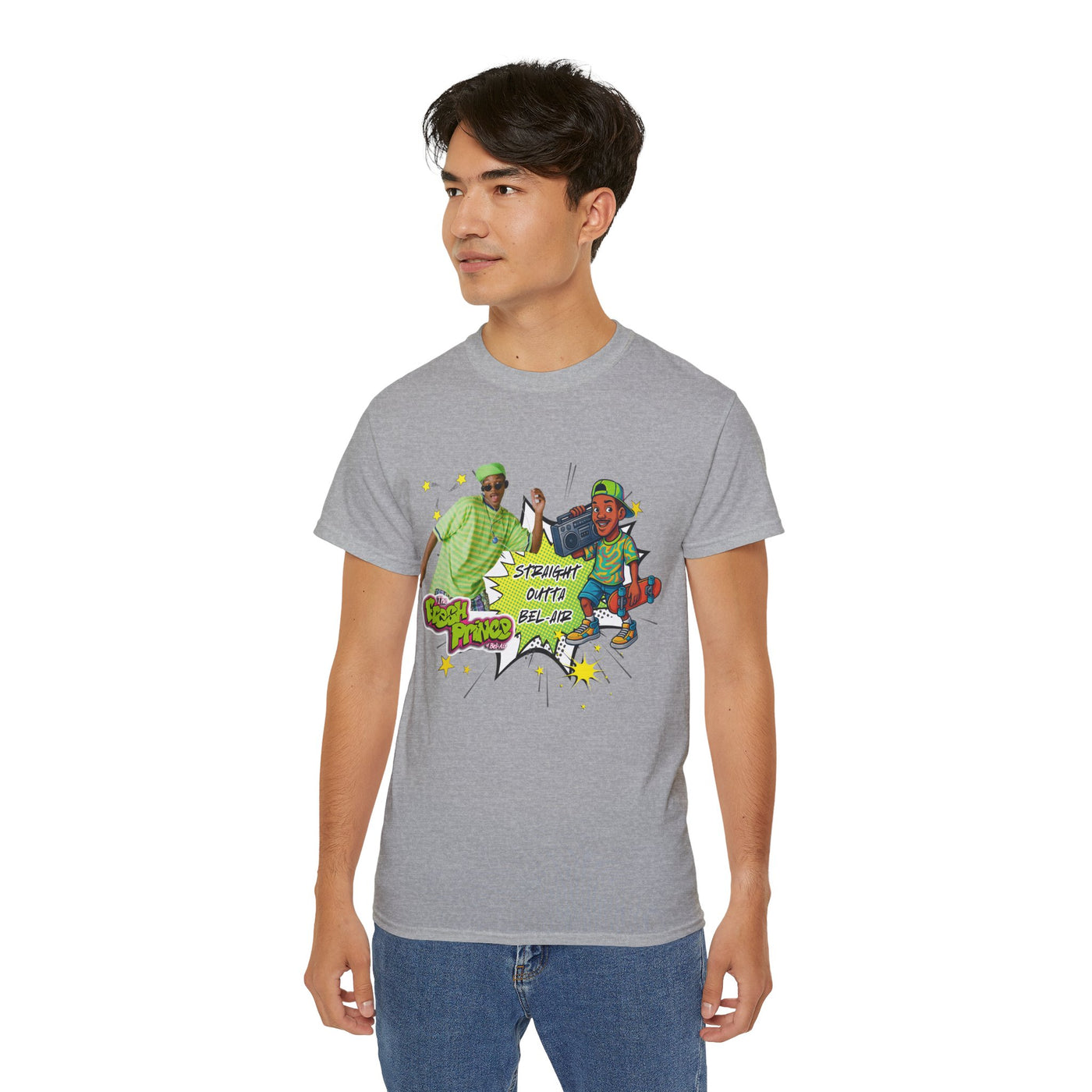 Prince from Bel Air, Hip-Hop Fashion Shirt, Vintage 90s Style