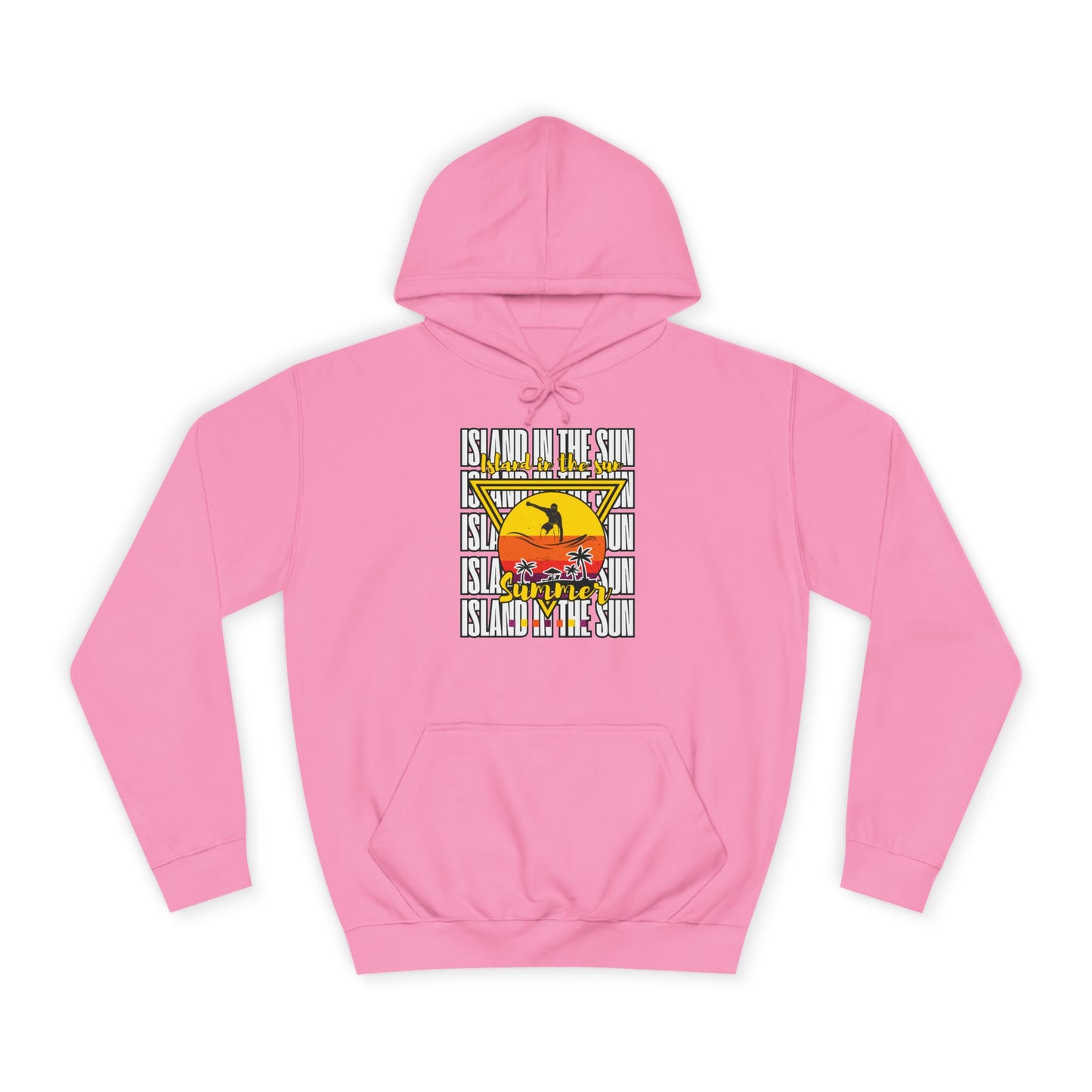 Vibrant College Spirit Hoodie, Unisex College Hoodie