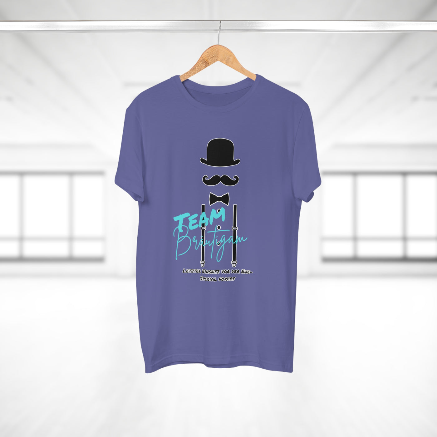 Team Bride Men's Groom "We celebrate the fairytale"