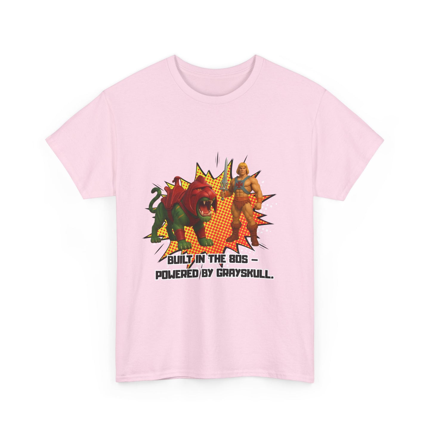 He-Man Unisex Vintage Master of the Universe Retro T-Shirt