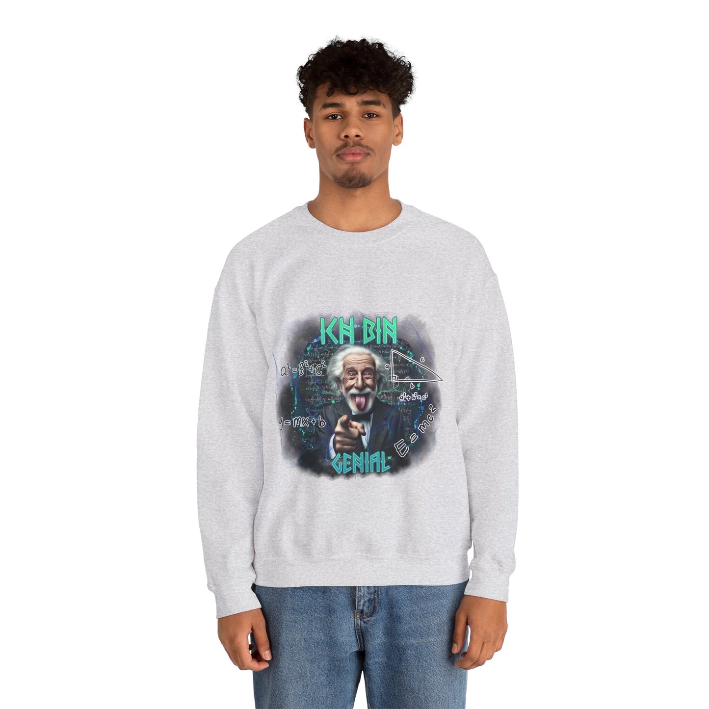 Sweatshirt 'ICH BIN GENIAL' unisex