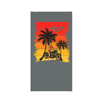 Motorcycle Beach Vibe Neck Gaiter, Biker Fashion,