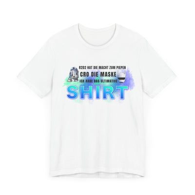 R2D2 Inspired Unisex Jersey Tee - Fun Sci-Fi Graphic Shirt