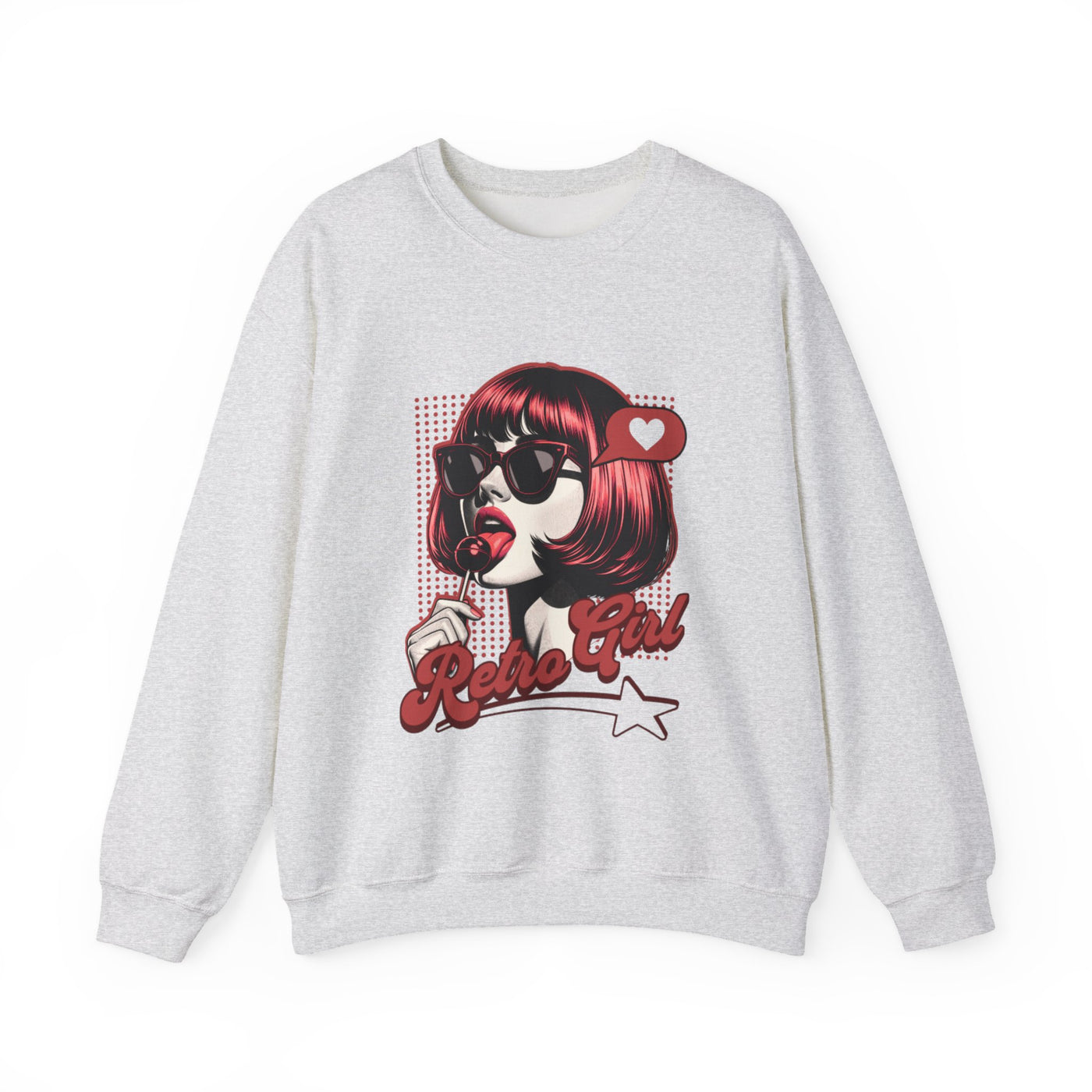 Retrogirl  Pop Art Women's Sweatshirt