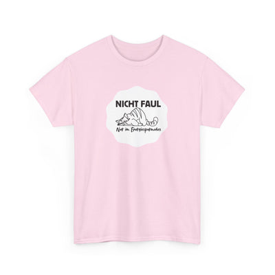 Funny Unisex Tee - "Not lazy just in energy saving mode"