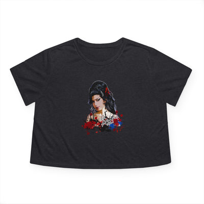 Vintage Graphic Crop Tee - Amy Winehouse Design