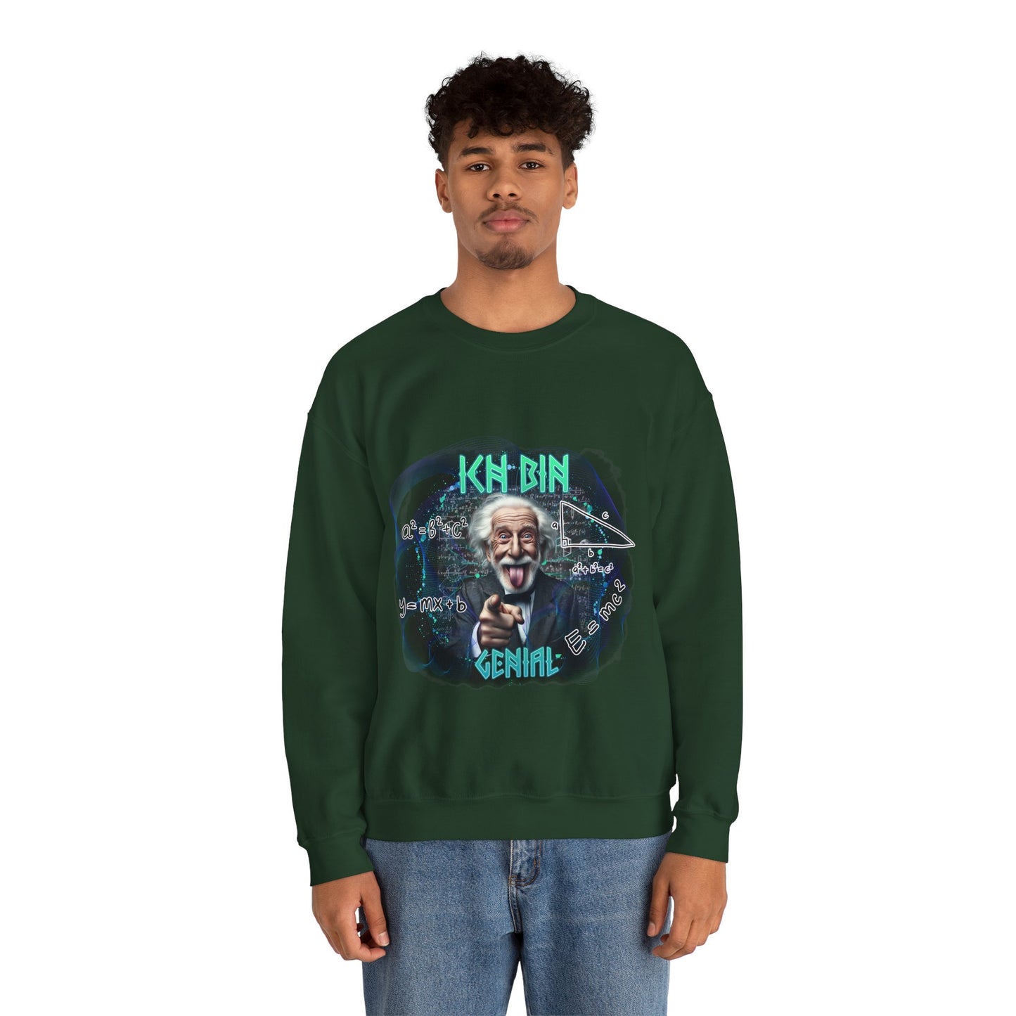 Sweatshirt 'ICH BIN GENIAL' unisex