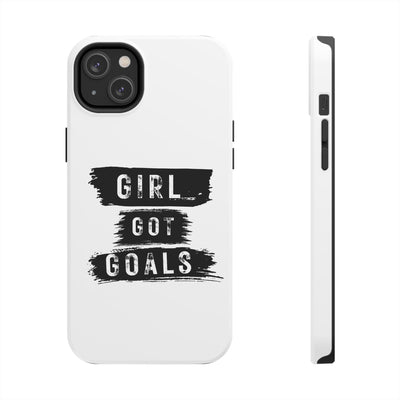 Handyhülle  Phone Case - "Girl Got Goals" - Stylish Protection for Ambitious Women