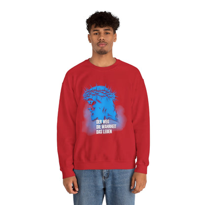 Sweatshirt Jesus "Der Weg - Die Wahrheit - Das Leben"