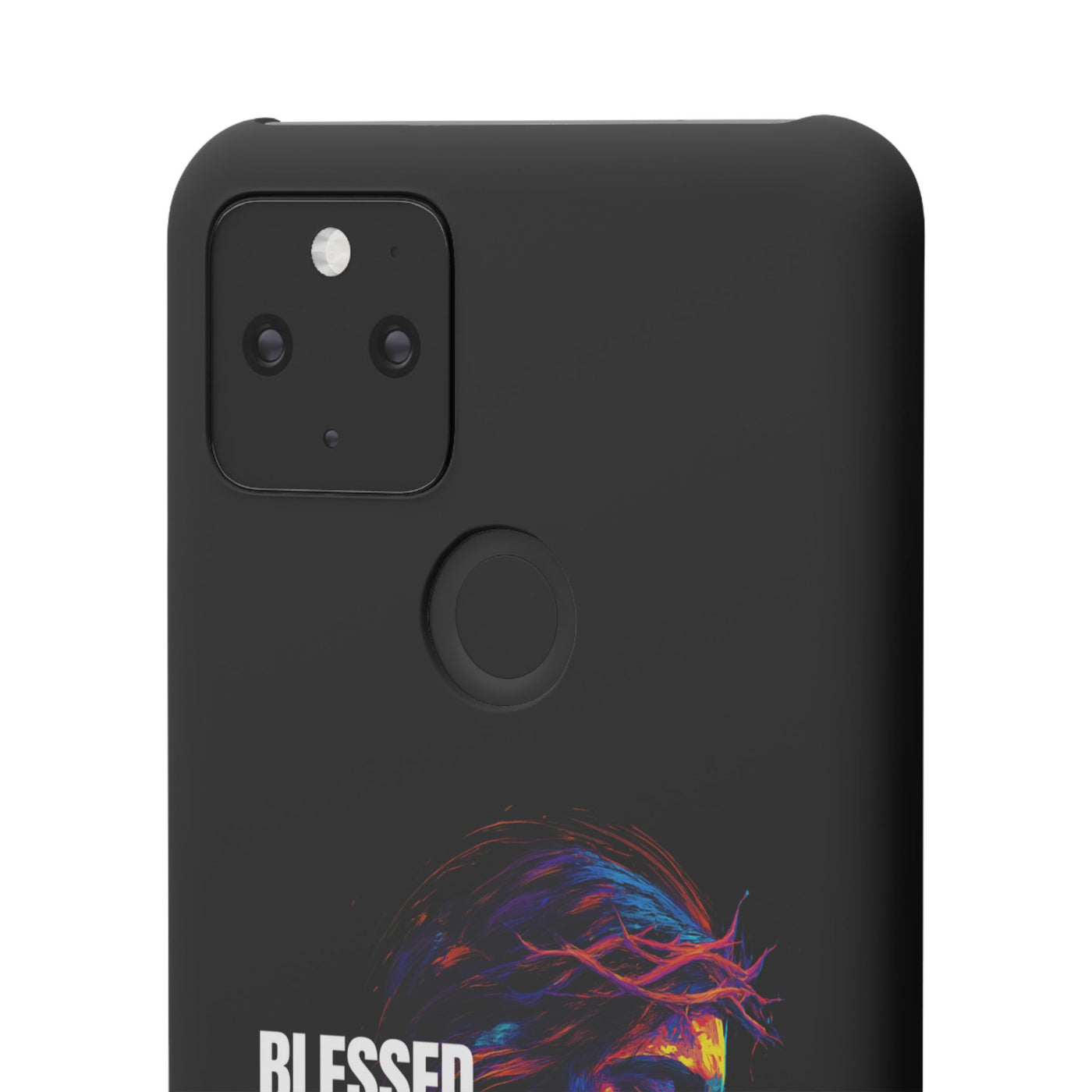 Blessed Saved loved - Snap Case - Jesus