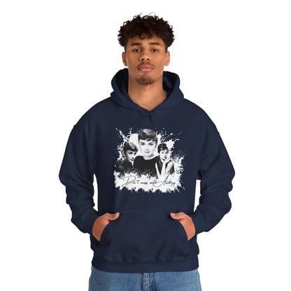 Retro Audrey Hepburn Hoodie - Classic Style