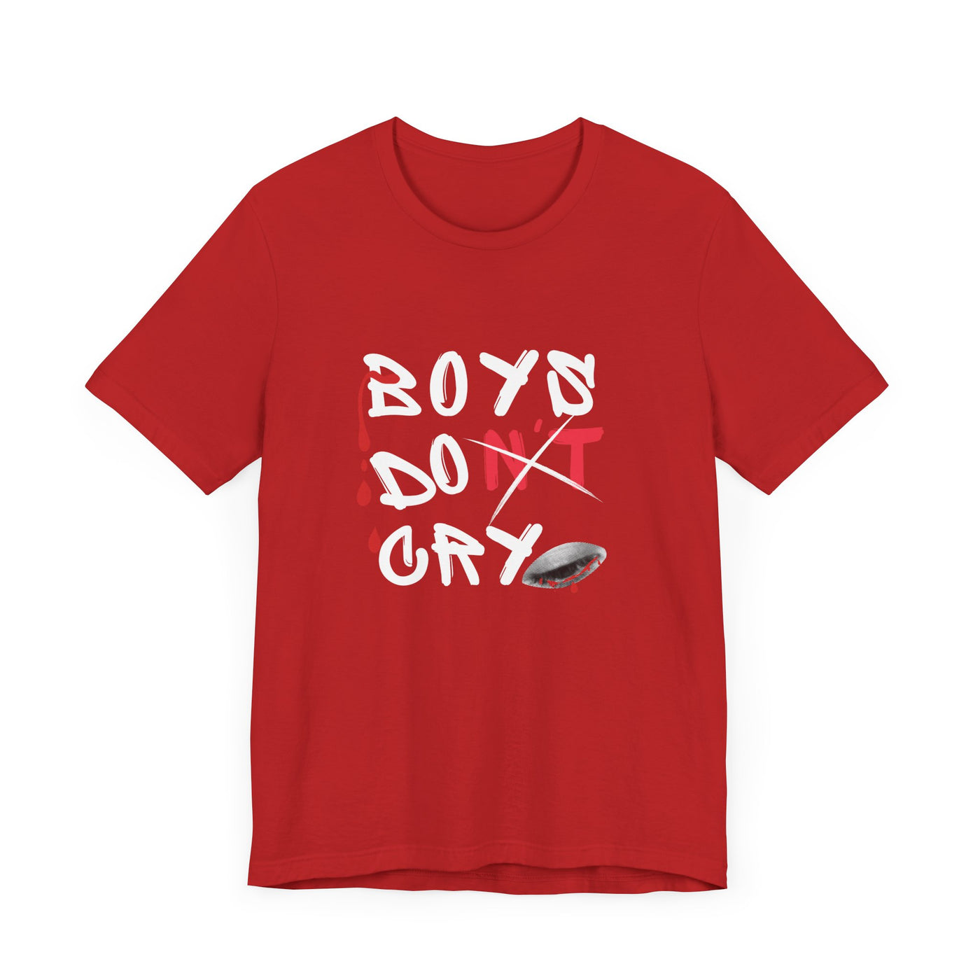 Boys Don't Cry for Men, Casual T-shirt