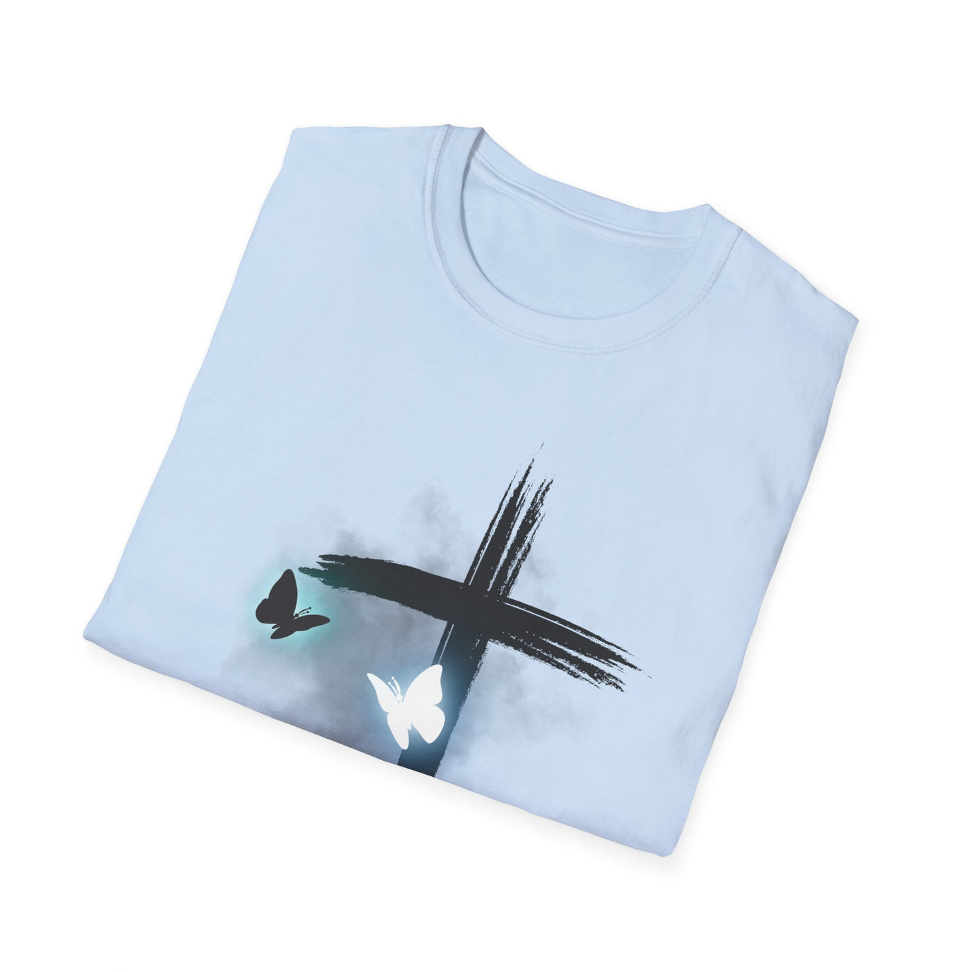 Faith-Inspired Unisex Softstyle T-Shirt – Spiritual, Jesus, Christian,