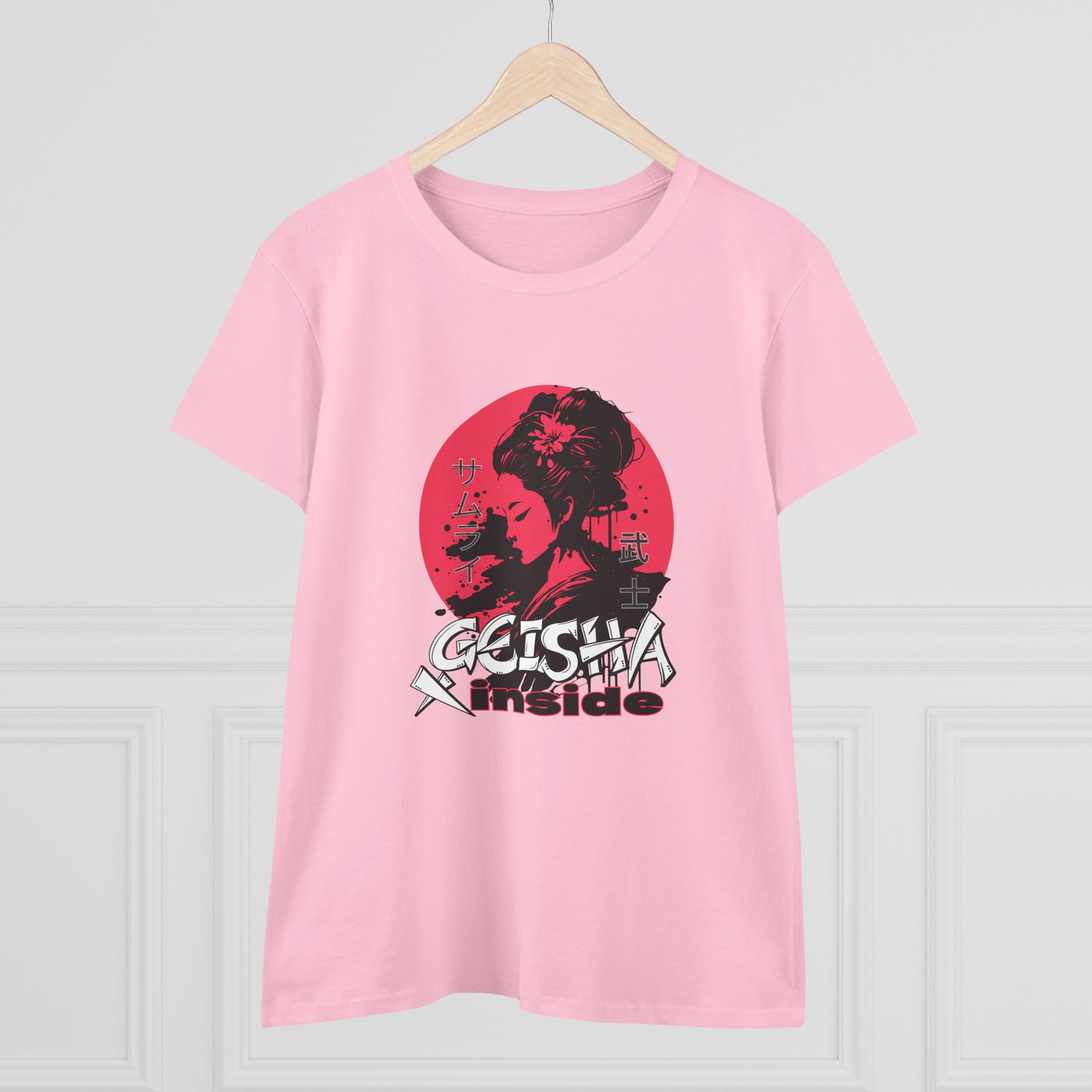 "Geisha Inside"Fleece Shirt, Cozy