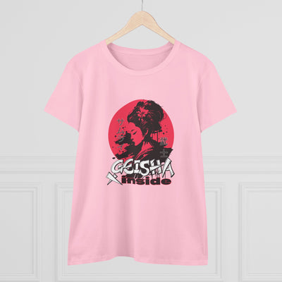 "Geisha Inside"Fleece Shirt, Cozy