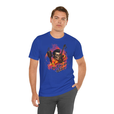 Music Vibes Unisex Jersey Tee - 'The King Still Alive' Graphic T-Shirt