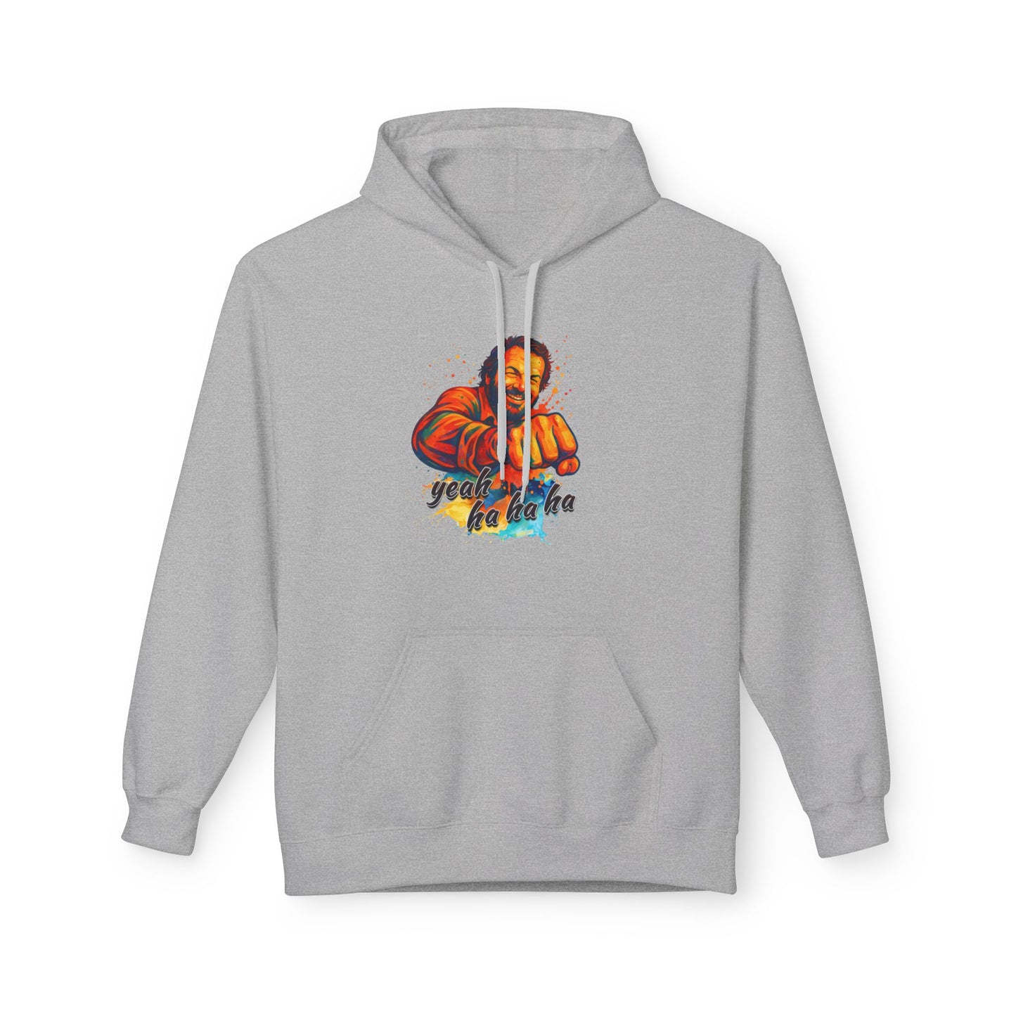 Bud Spencer Unisex Hoodie with 'Yeah Hahaha' Design