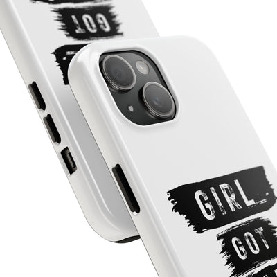 Handyhülle  Phone Case - "Girl Got Goals" - Stylish Protection for Ambitious Women