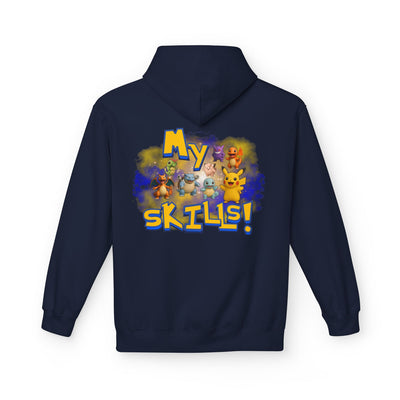 Pokemon Skills Hoodie, Unisex Pokemon Sweatshirt, Cute Hoodie