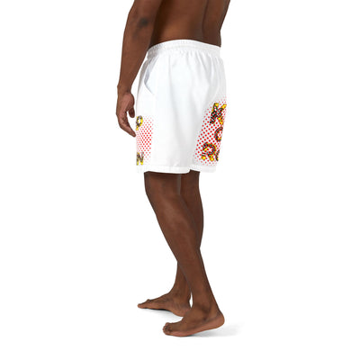 Keep on Rollin' Unisex Swim Shorts, Fun Summer Swim Trunks, Beach Wear