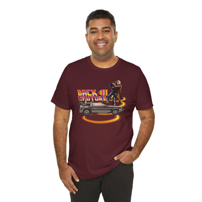 Retro Back to the Future Tee - Unisex Short Sleeve Shirt