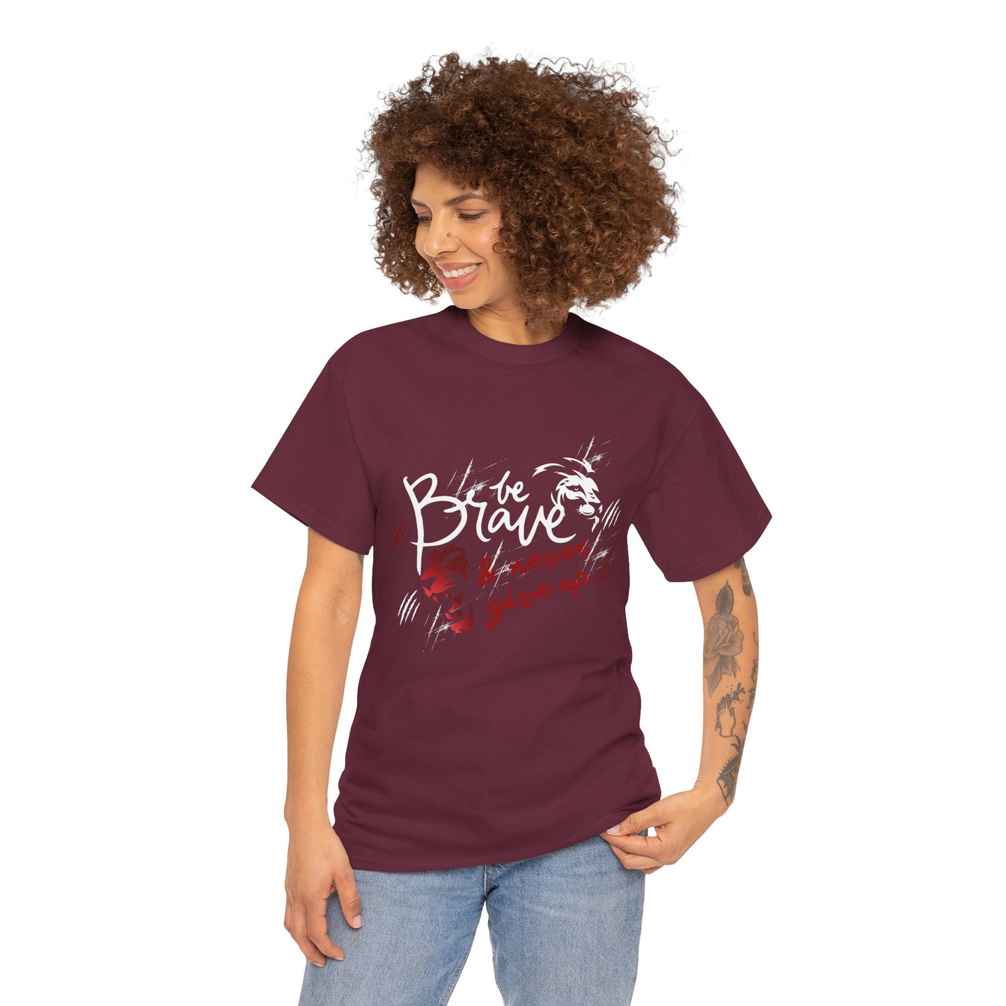Motivational Unisex Shirt - & Never Give Up