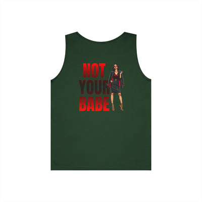Chic & Not Your Babe Graphic Tank Top
