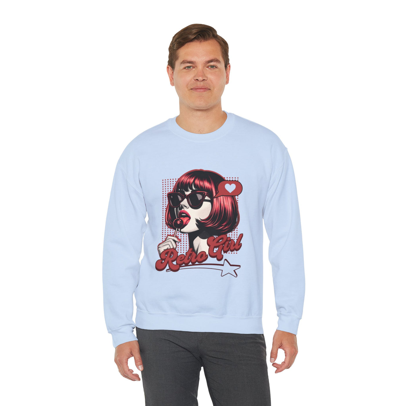Retrogirl  Pop Art Women's Sweatshirt