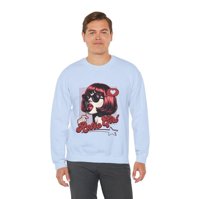 Retrogirl  Pop Art Women's Sweatshirt