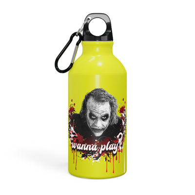 Joker -"wanna play?" Oregon Sport Bottle with Unique Art -Flasche