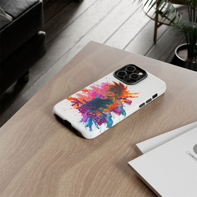 "unbesiegbare Seele" Tough Cases - Colorful Anime Phone Case Handyhülle