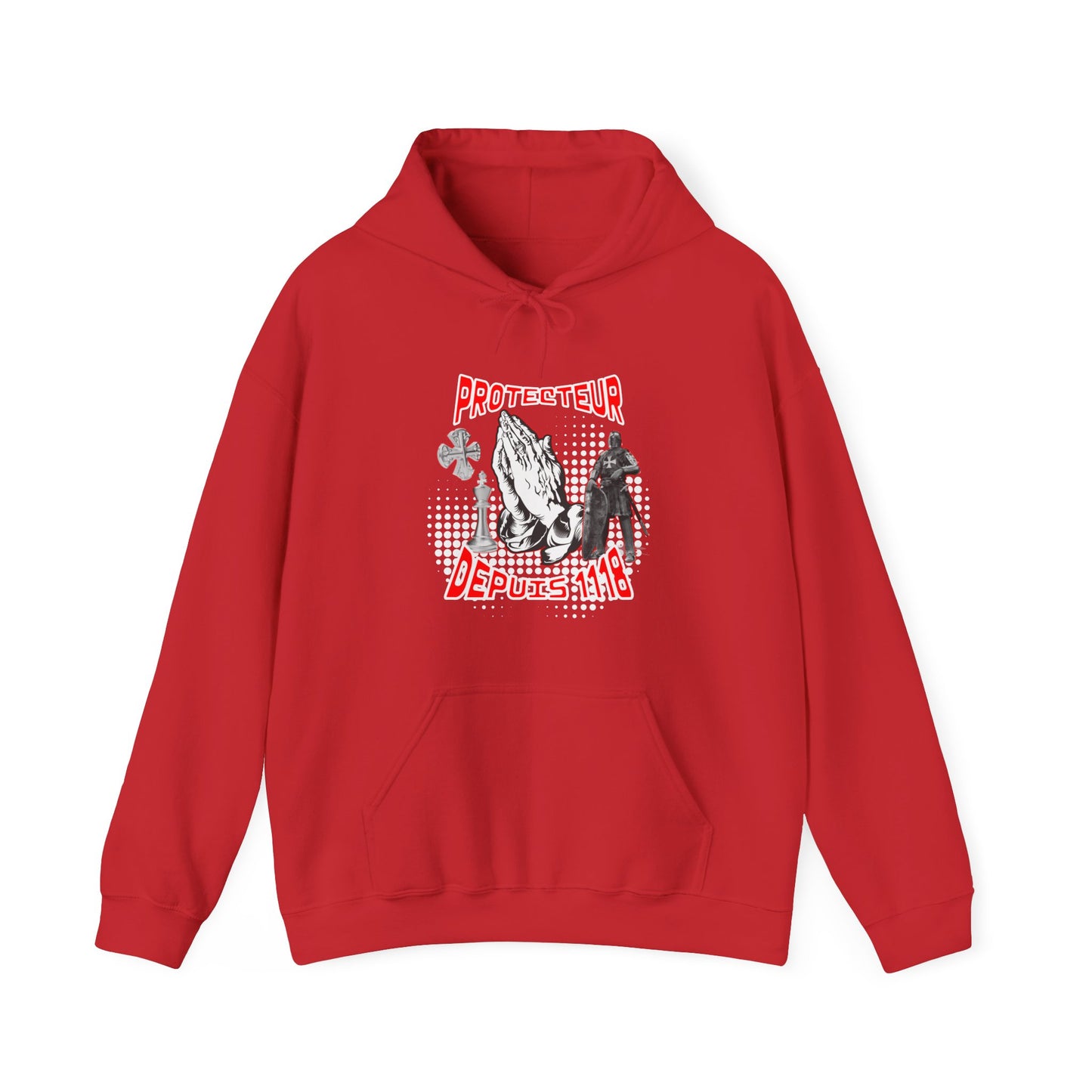 Protecteur depuis 1118 - Cute Unisex Hoodie
