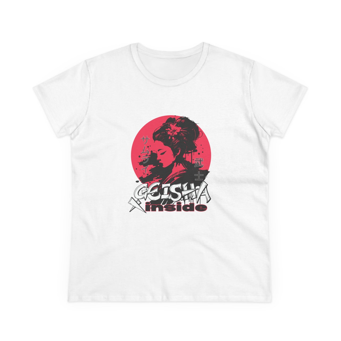 "Geisha Inside"Fleece Shirt, Cozy