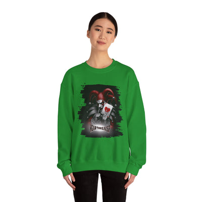 Sweatshirt with Horror Joker
