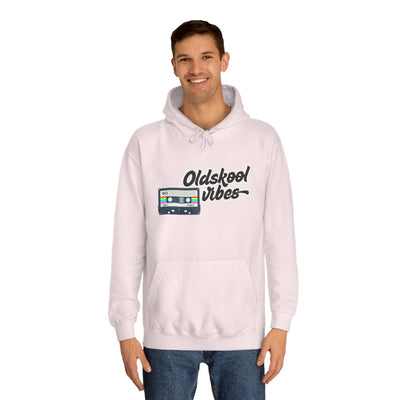 Oldskool Vibes- Hooded Sweatshirt - 'Oldskool' Graphic