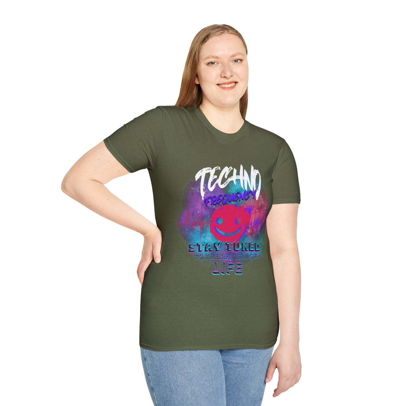 Techno Vibe Unisex T-Shirt | Stay Tuned to the Rhythum of Life
