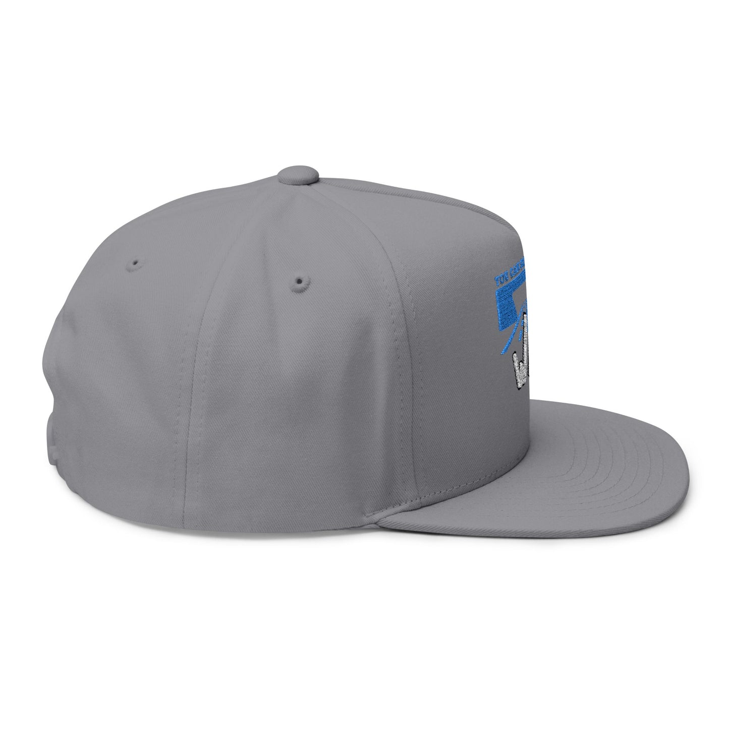 Flat Bill Cap - "You Can Go Your Own Way" Snapback