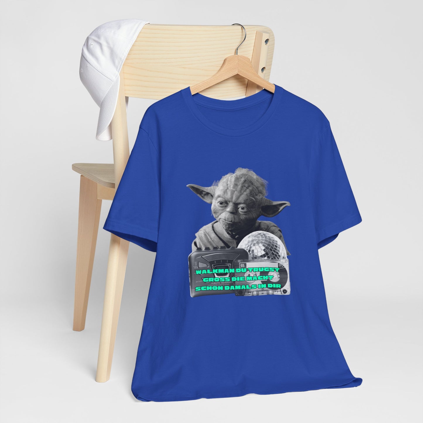 Funny Yoda Quote Unisex Tee - Walkman du kennst - erfahren du bist starwars