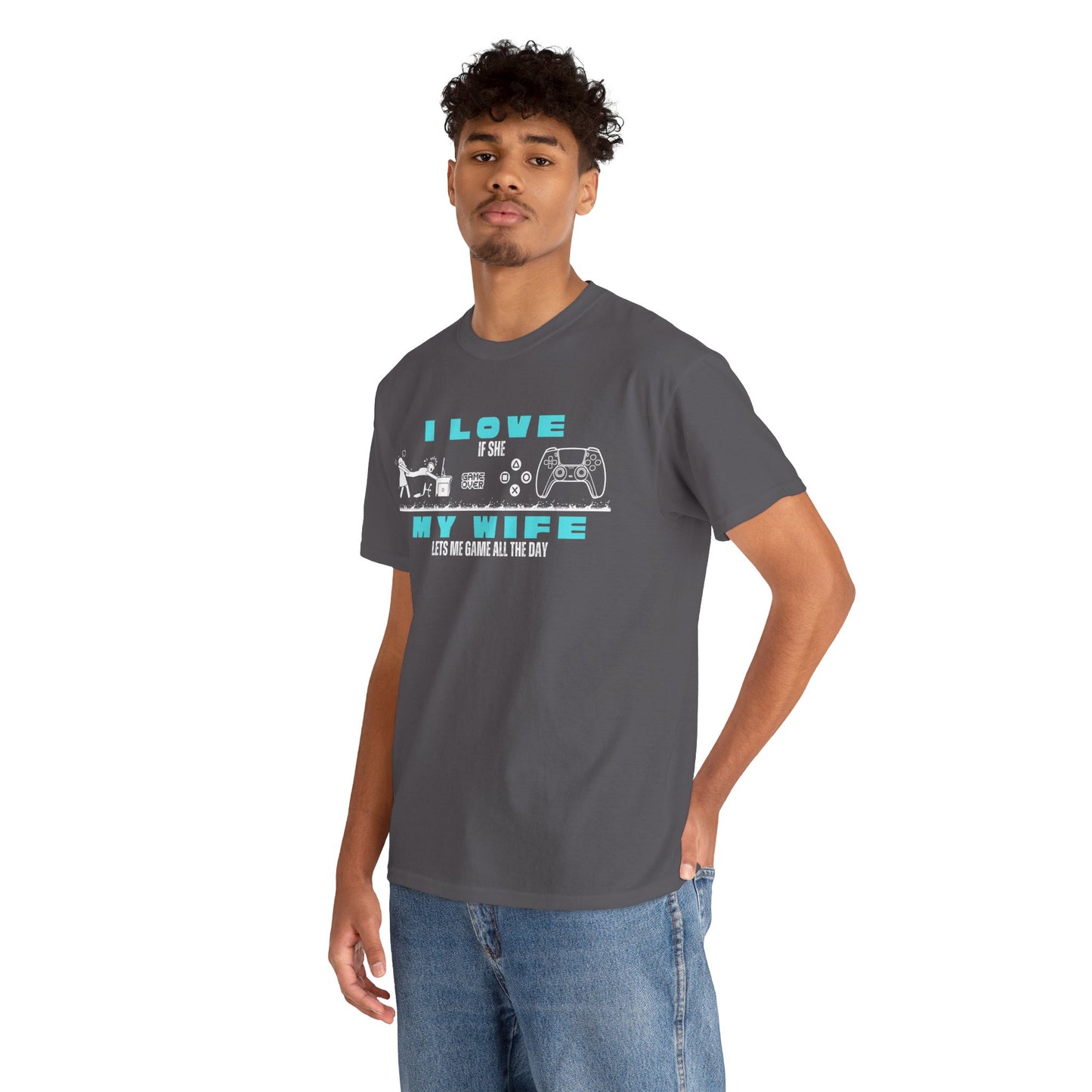 I love my wife - when she lets me gamble - Fun Shirt